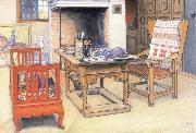 Carl Larsson Peek-a-Bool oil painting picture wholesale